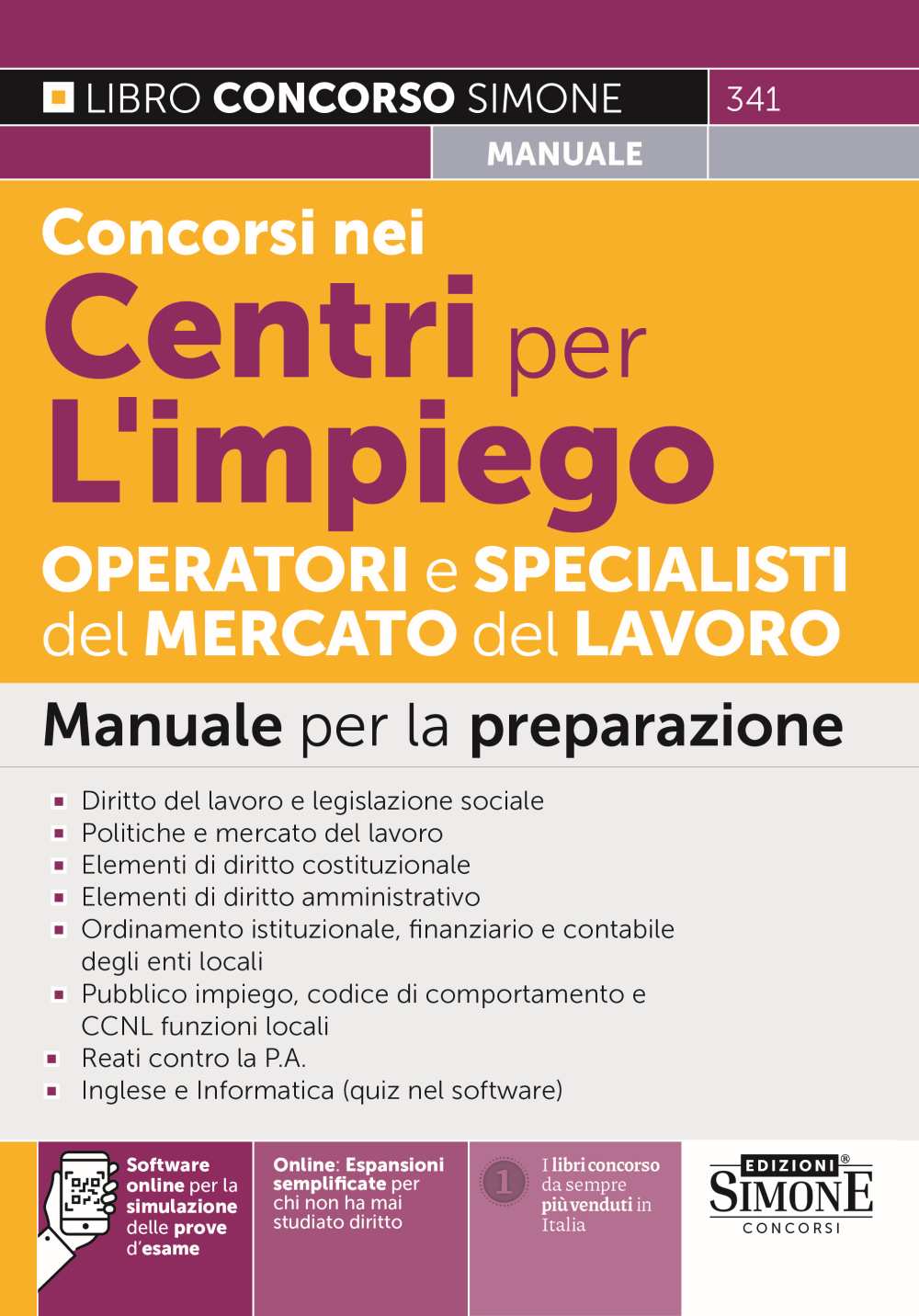 Concorsi nei Centri per l’impiego – Operatori e Specialisti del Mercato del Lavoro – Manuale