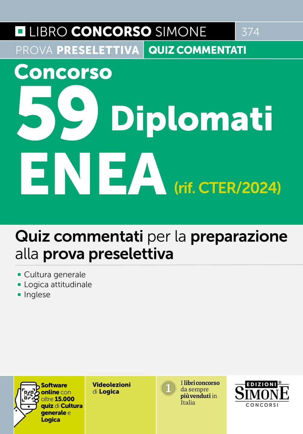 Concorso 59 Diplomati ENEA (rif. CTER/2024) – Quiz commentati