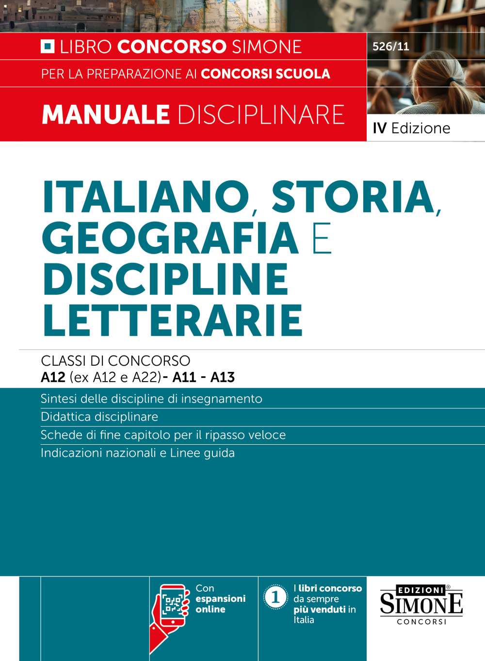 Italiano, Storia, Geografia e Discipline Letterarie – Classi di concorso A12 (ex A12 e A22) – A11 – A13