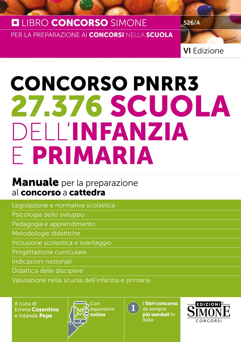 Concorso PNRR3 27.376 Scuola dell’Infanzia e Primaria