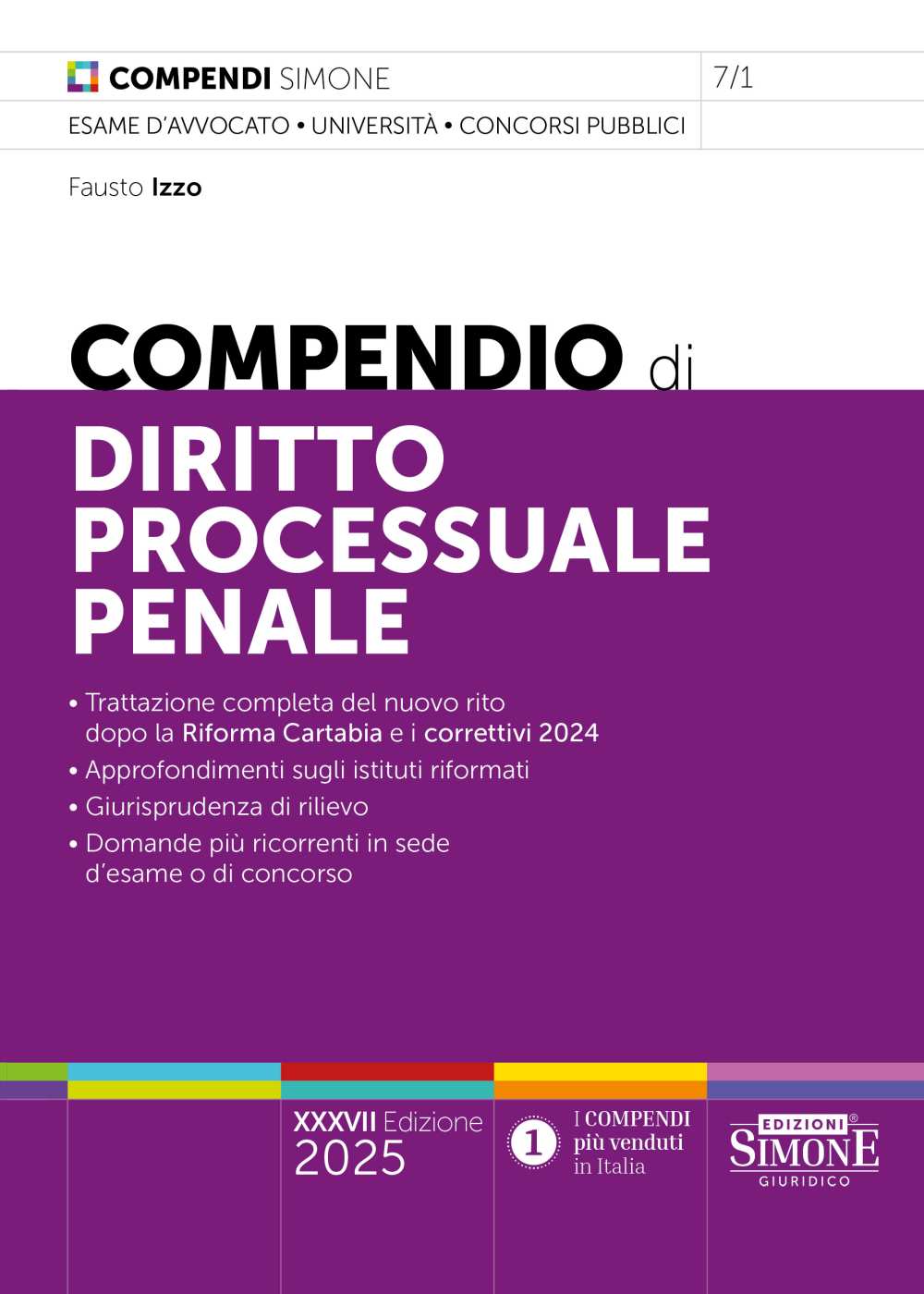 Compendio di Diritto Processuale Penale 2025 - Izzo