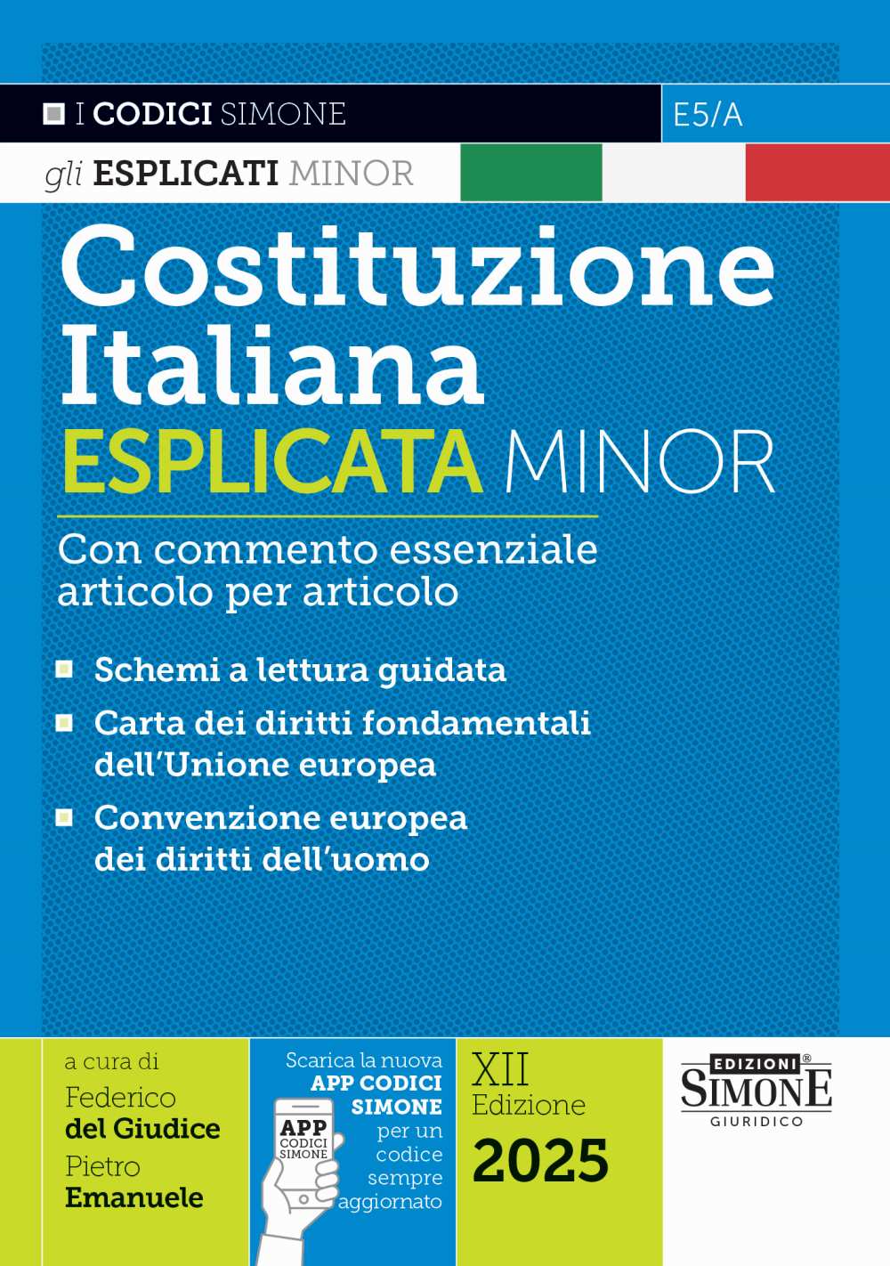 Costituzione Italiana Esplicata Minor 2025