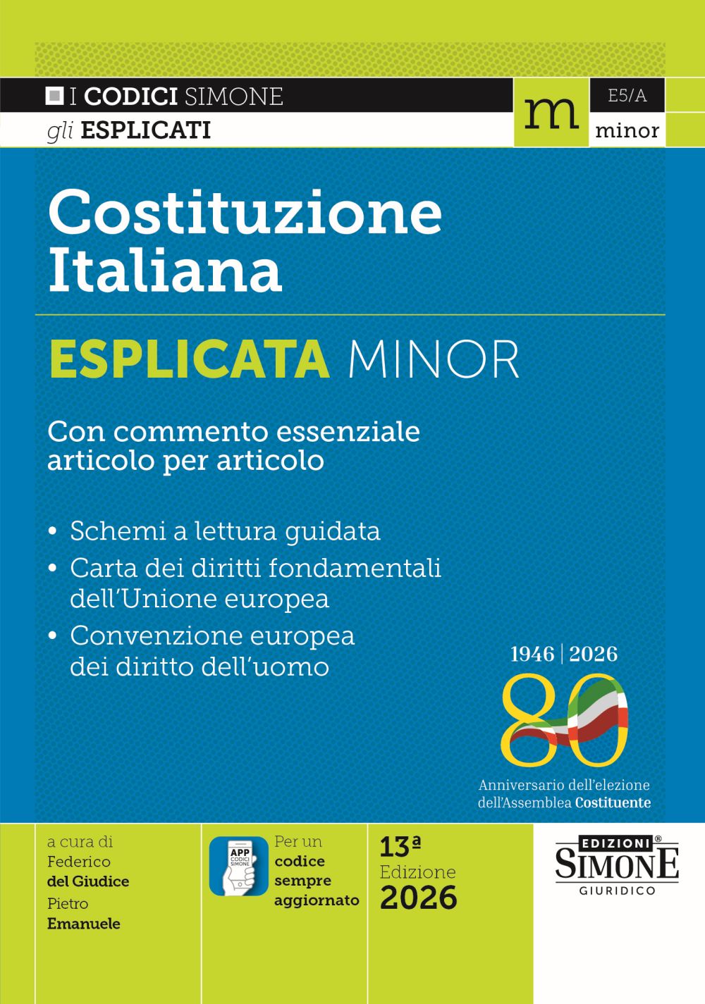 Costituzione Italiana Esplicata Minor