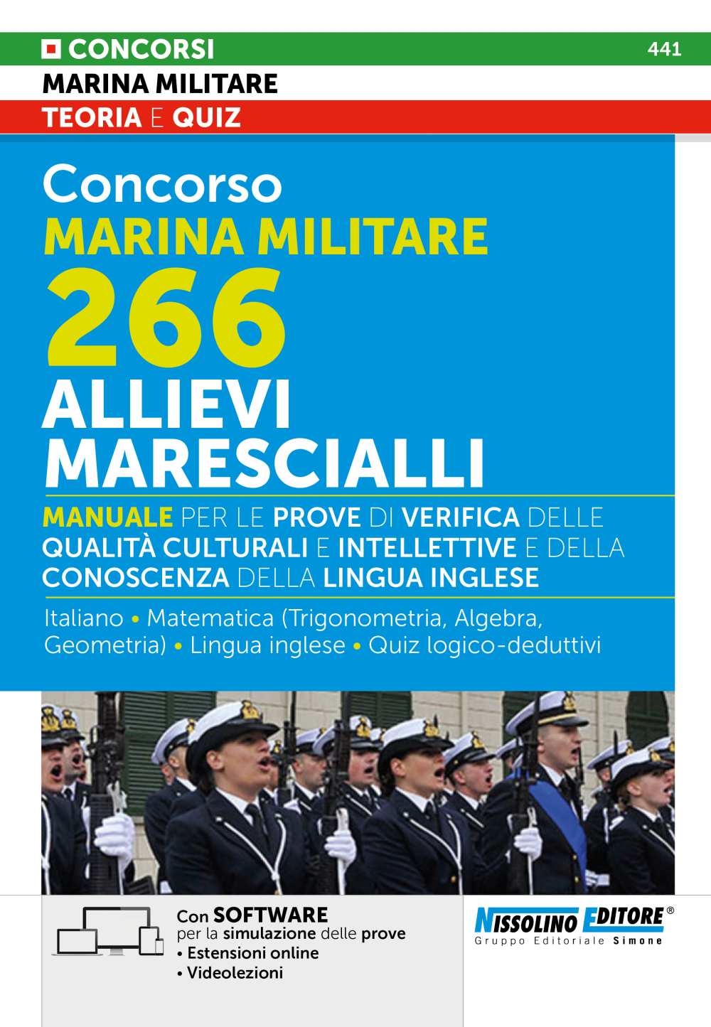 Concorso Marina Militare 266 Allievi Marescialli – Manuale 2026