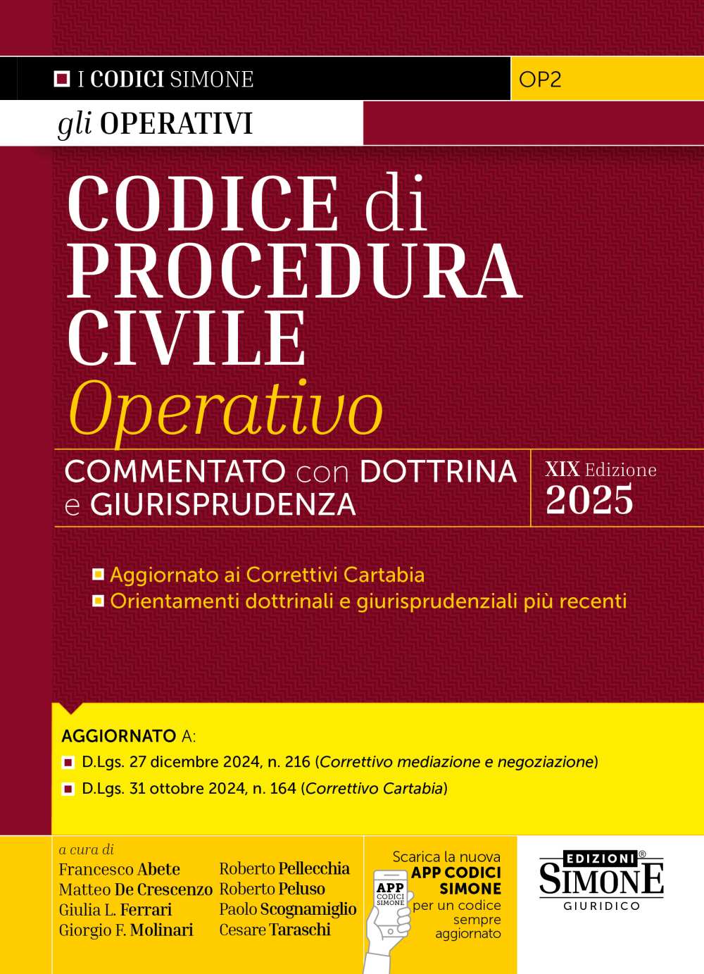 Codice di Procedura Civile Operativo 2025