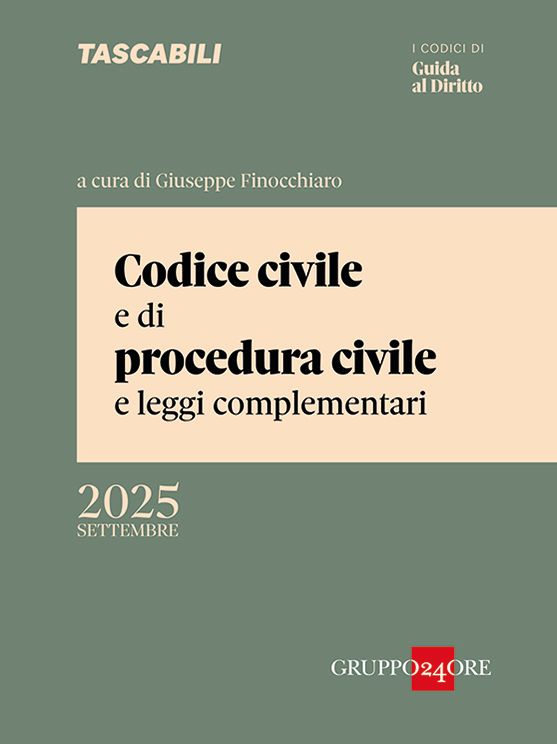 CODICE CIVILE E PROCEDURA CIVILE (ED. 2025) - Giuseppe Finocchiaro