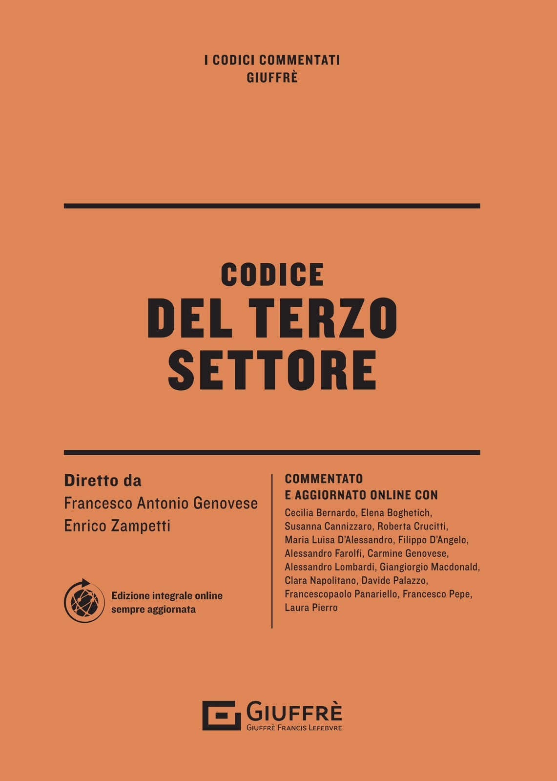 Codice del Terzo Settore 2025 - Genovese, Zampetti 9788828858232