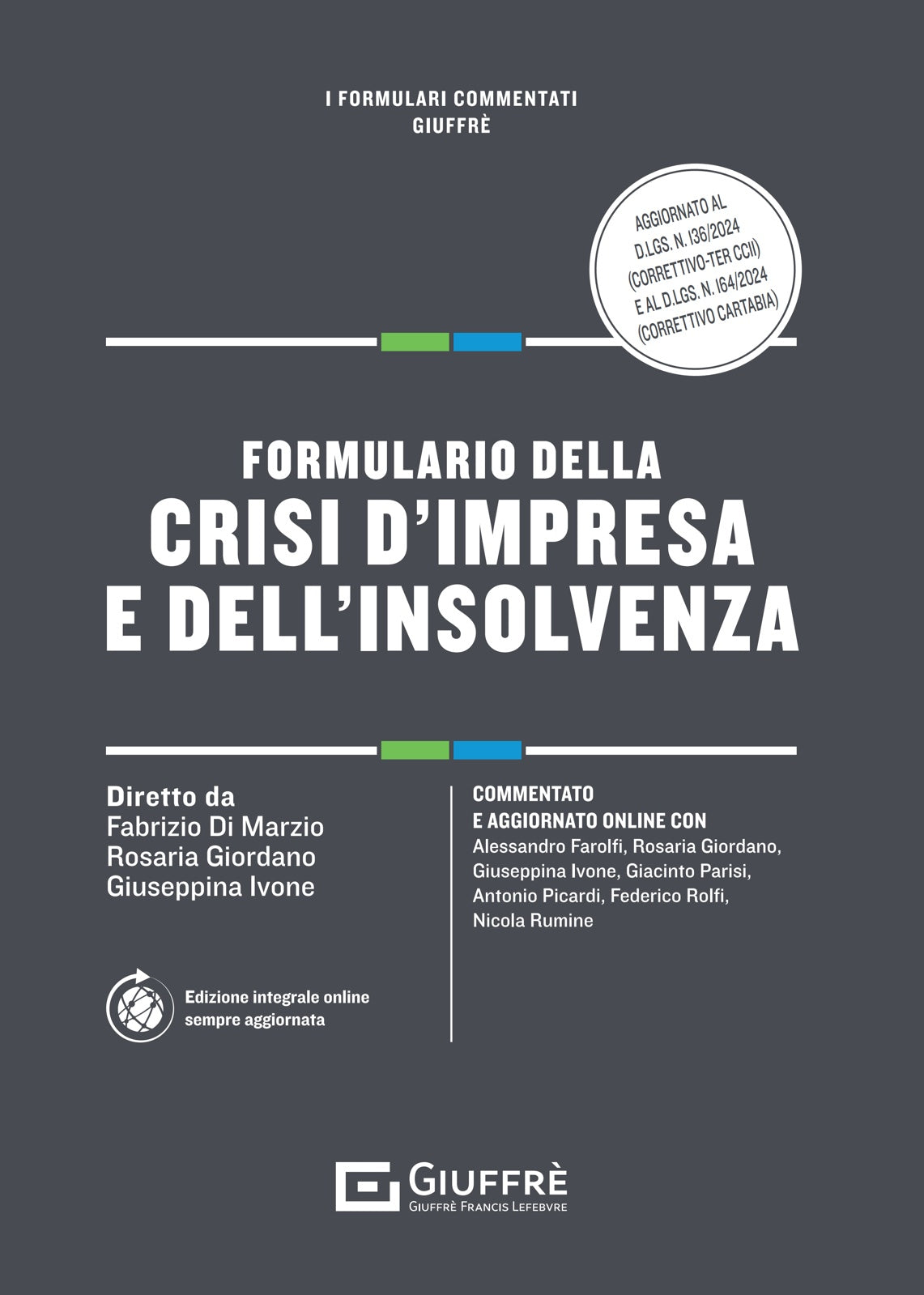 Formulario della crisi d'impresa e dell'insolvenza 2025 - Di Marzio