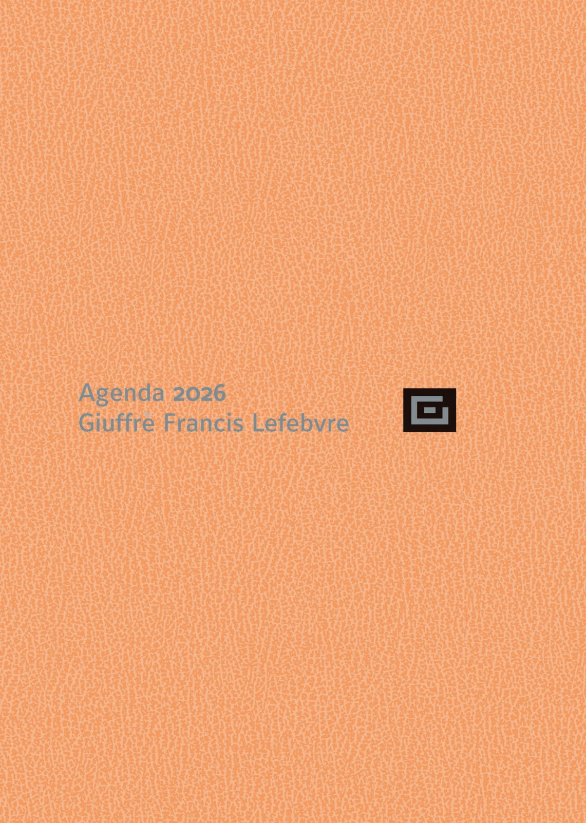 AGENDA UDIENZA FLUO ARANCIO 2026