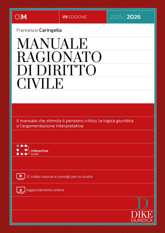 Manuale Ragionato di Diritto Civile (7°ED.) 2025 - F. CARINGELLA