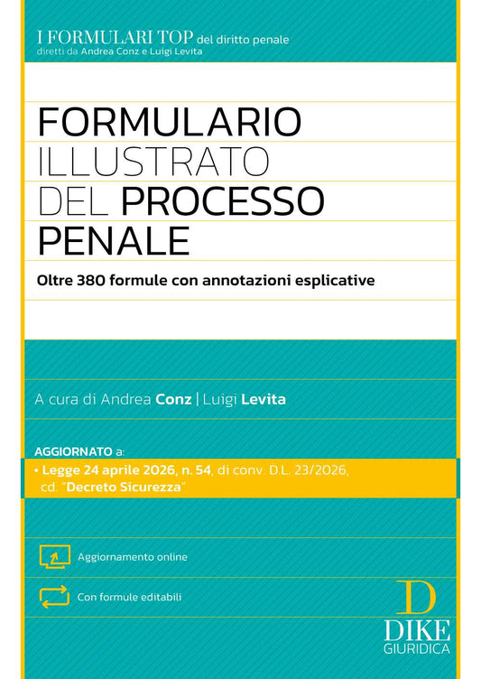 Formulario Illustrato del Processo Penale 2026
