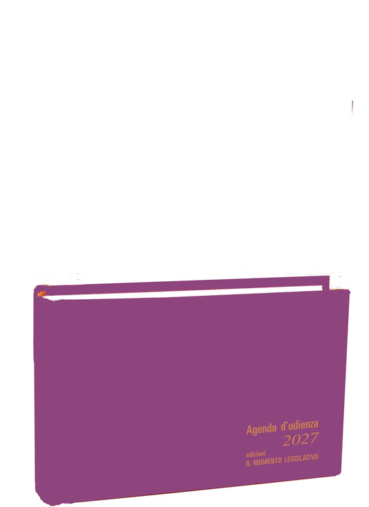 Agenda Legale 2027 MOMENTO LEGISLATIVO – Orizzontale - viola