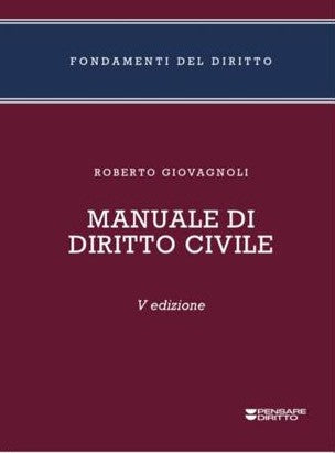 PREORDINE MANUALE DIRITTO CIVILE 2026 - ROBERTO GIOVAGNOLI