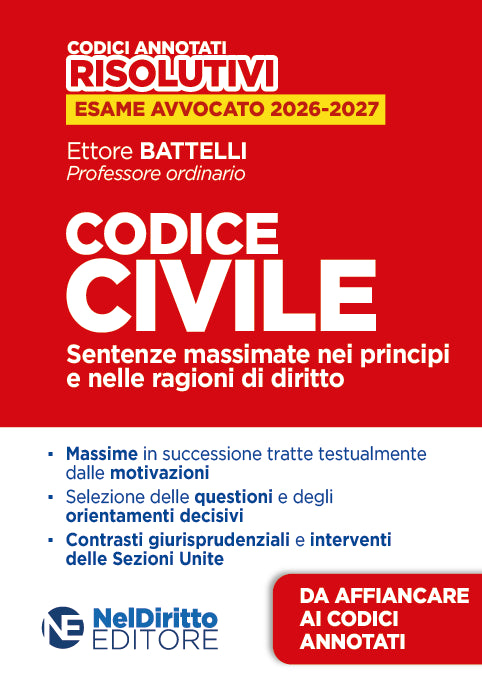 Codice Civile Risolutivo annotato con la giurisprudenza 2026