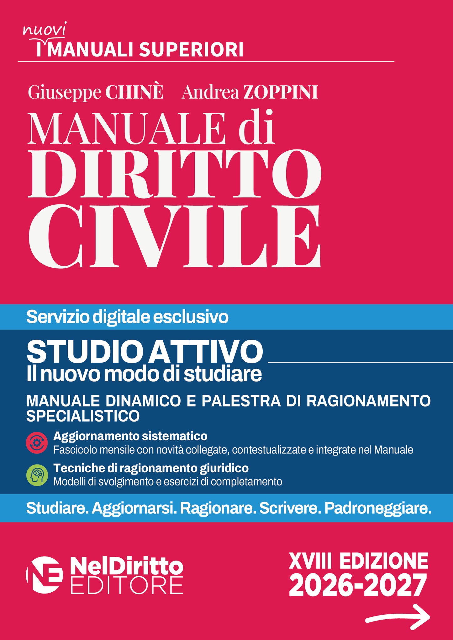 PREORDINE Manuale superiore di Diritto civile 2026/2027 - G. Chinè, A. Zoppini, R. Garofoli