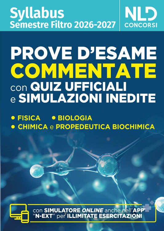 Syllabus Semestre Filtro 2026 Prove d'esame commentate con Quiz ufficiali e Simulazioni inedite