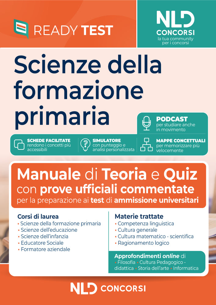 Scienze della Formazione Primaria. Teoria e Quiz per la preparazione ai test di ammissione universitari