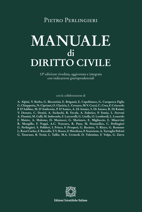 Manuale di diritto civile (12°ed.) 2024 - P. Perlingieri