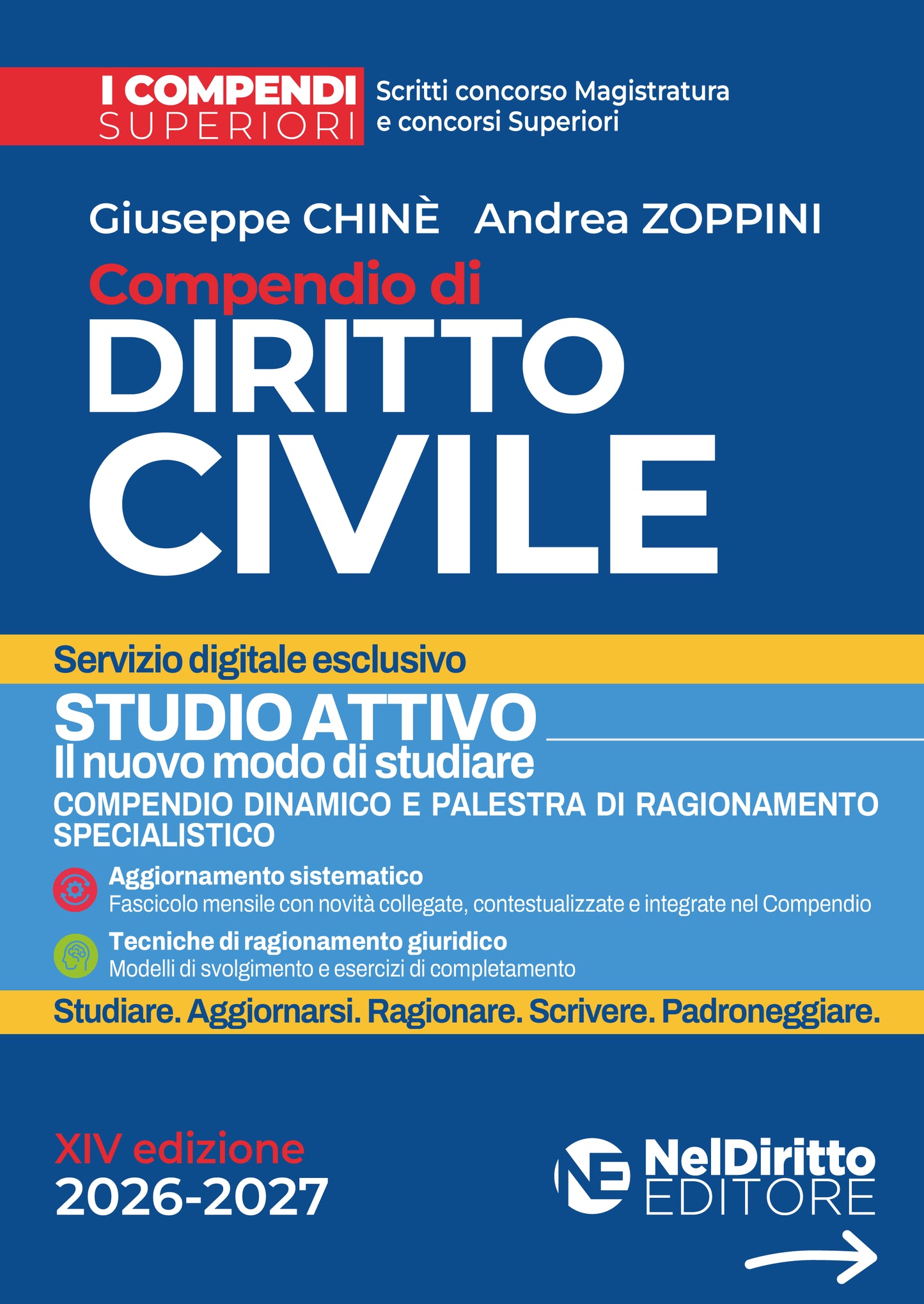 PREORDINE Compendio superiore di Diritto Civile 2026/2027 - G. Chinè, A. Zoppini, R. Garofoli