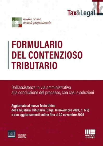 Formulario del contenzioso tributario 2025