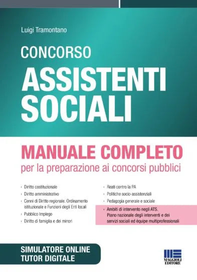 Concorso Assistenti Sociali - Manuale completo per la preparazione ai concorsi pubblici - Luigi Tramontano