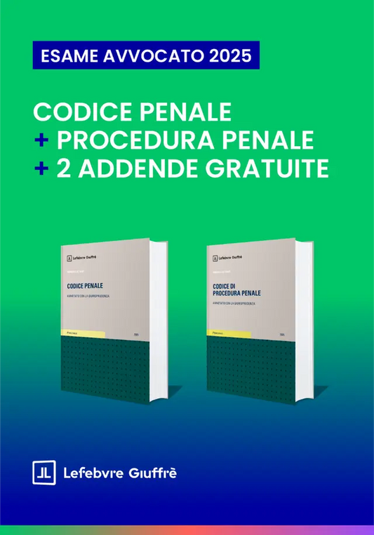 Codice penale + Codice di procedura penale (Esame Avvocato 2025-2026) - LATTANZI GIORGIO