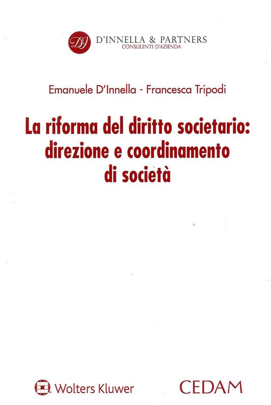 RIFORMA DIRITTO SOCIETARIO DIREZ.COORDIN - D'INNELLA