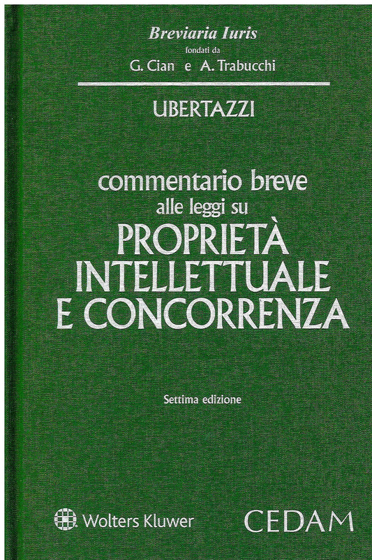 COMMENTARIO BREVE PROPRIETA INTELL.CONCO - UBERTAZZI - MARCHETTI