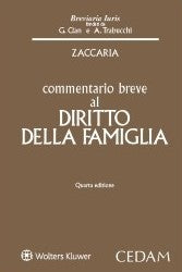 COMMENTARIO BREVE DIRITTO FAMIGLIA 4ED. - ZACCARIA