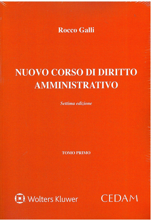 CORSO DIRITTO AMMINISTRATIVO 2 VOLUMI (7 ED.) - GALLI