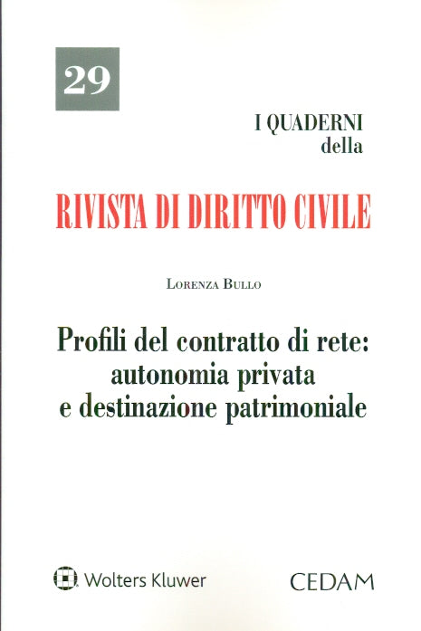 PROFILI CONTRATTO DI RETE QUAD.29 RDC - BULLO