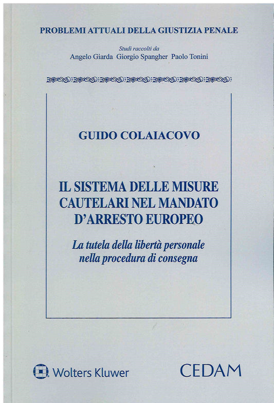 SISTEMA MISURE CAUTELARI MANDATO ARRESTO - COLAIACOVO