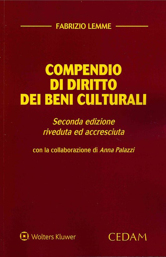 COMPENDIO DIRITTO BENI CULTURALI N.EDIZ. - LEMME