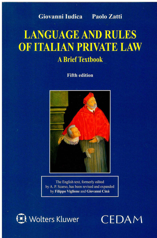 LANGUAGE AND RULES OF ITALIAN PRIVATE 5E - IUDICA ZATTI
