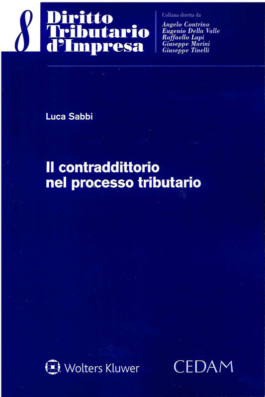 CONTRADDITTORIO PROCESSO TRIBUTARIO - SABBI