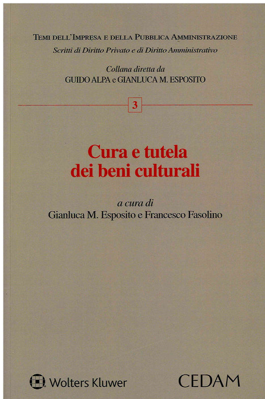 CURA E TUTELA BENI CULTURALI - ESPOSITO