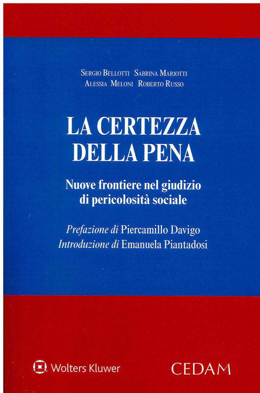 CERTEZZA DELLA PENA - BELLOTTI