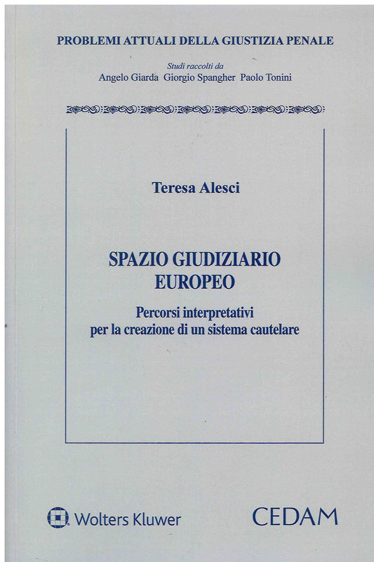 SPAZIO GIUDIZIARIO EUROPEO - ALESCI