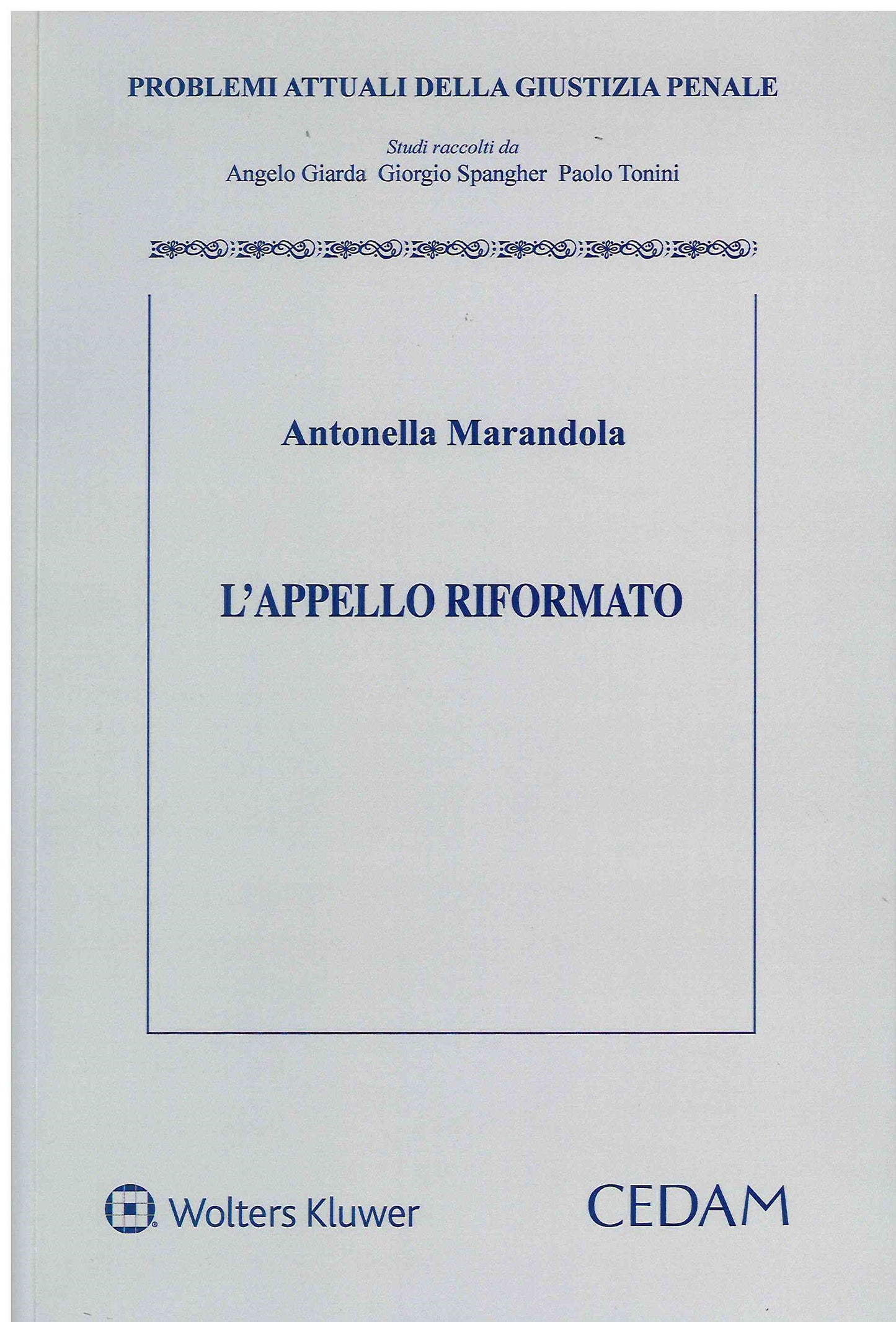 APPELLO RIFORMATO - MARANDOLA