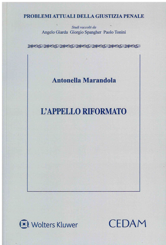 APPELLO RIFORMATO - MARANDOLA