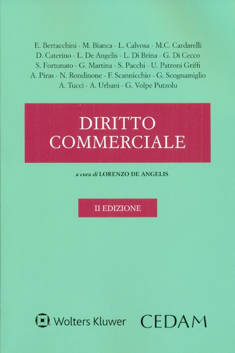 DIRITTO COMMERCIALE 2ED. - DE ANGELIS