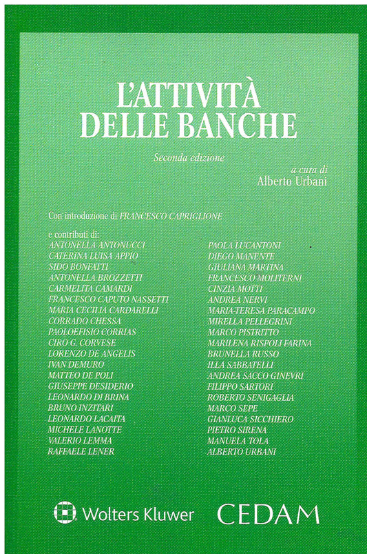ATTIVITÀ DELLE BANCHE 2ED. - URBANI