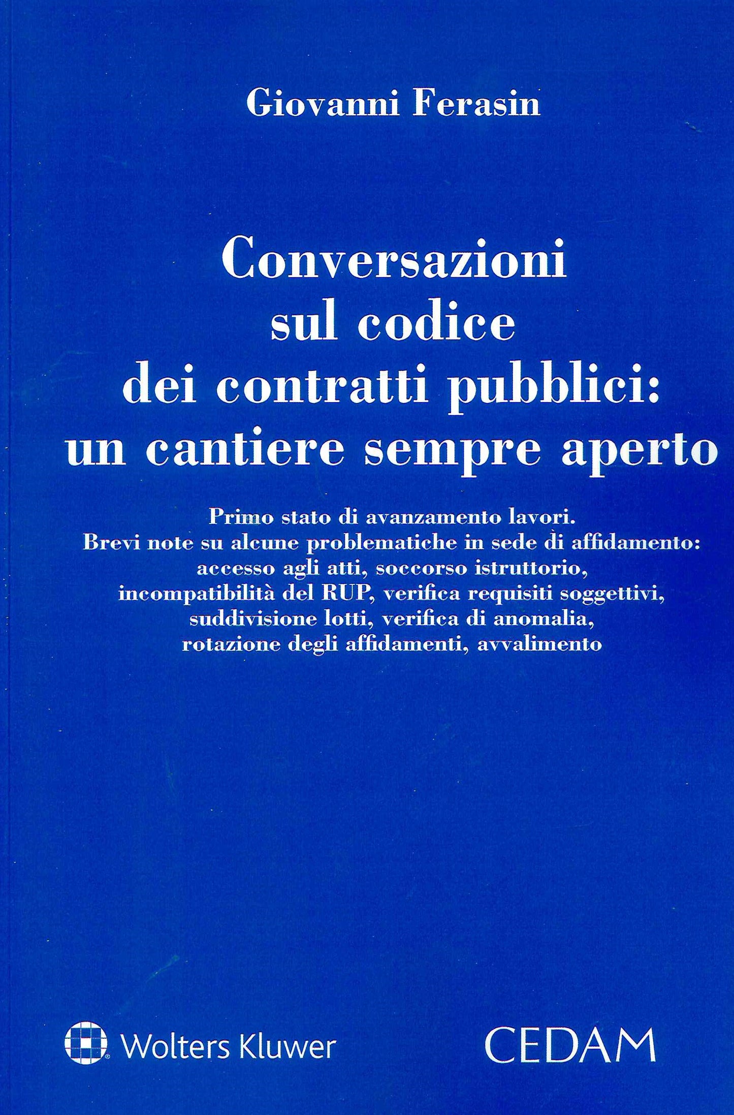 CONVERSAZIONI CODICE CONTRATTI PUBBLICI - FERASIN