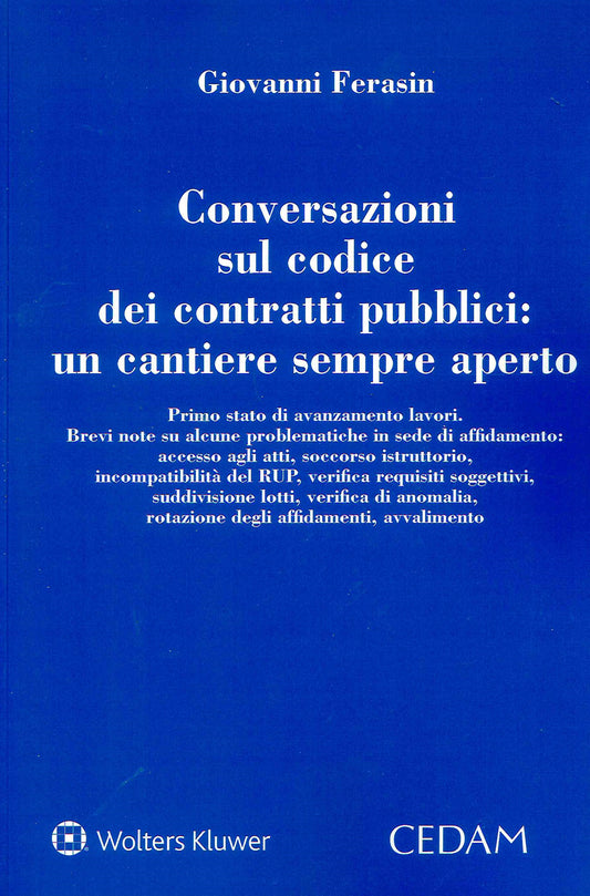 CONVERSAZIONI CODICE CONTRATTI PUBBLICI - FERASIN