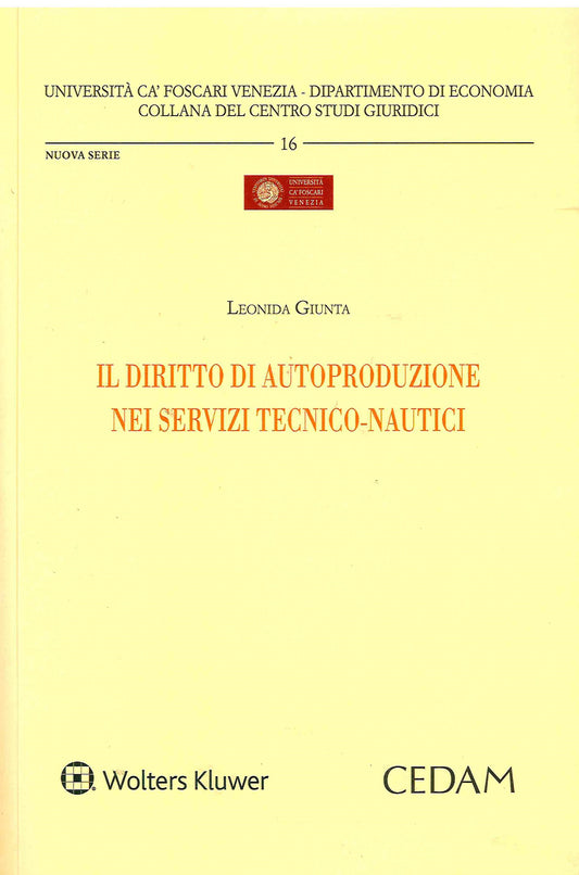 DIRITTO AUTOPRODUZIONE SERVIZI TECNICO - GIUNTA