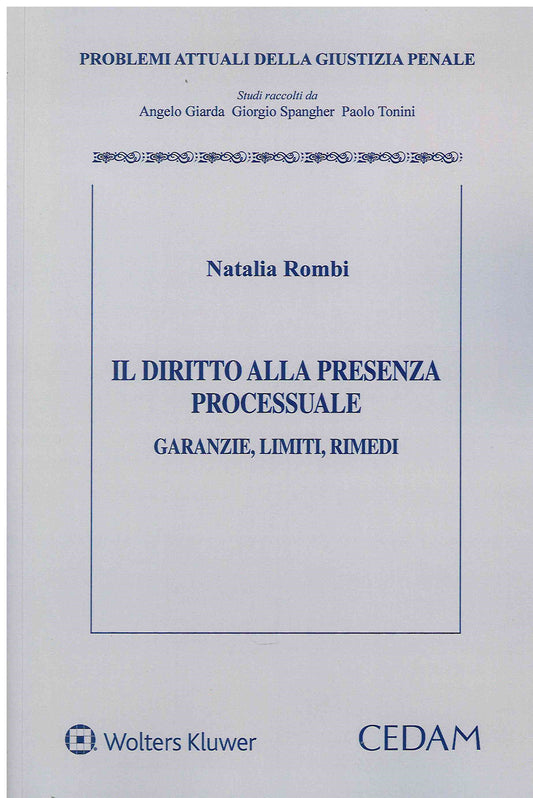 DIRITTO PRESENZA PROCESSUALE GARANZIE - ROMBI