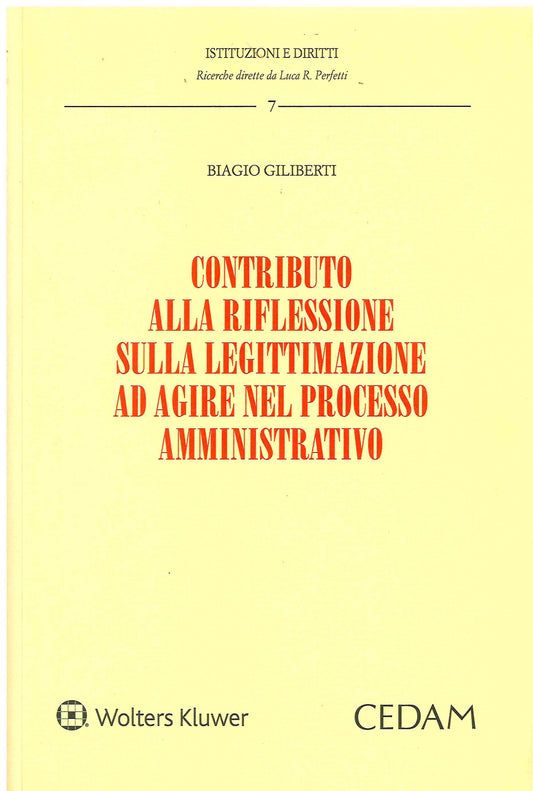 CONTRIBUTO RIFLESSIONE LEGITTIMAZIONE - GILIBERTI
