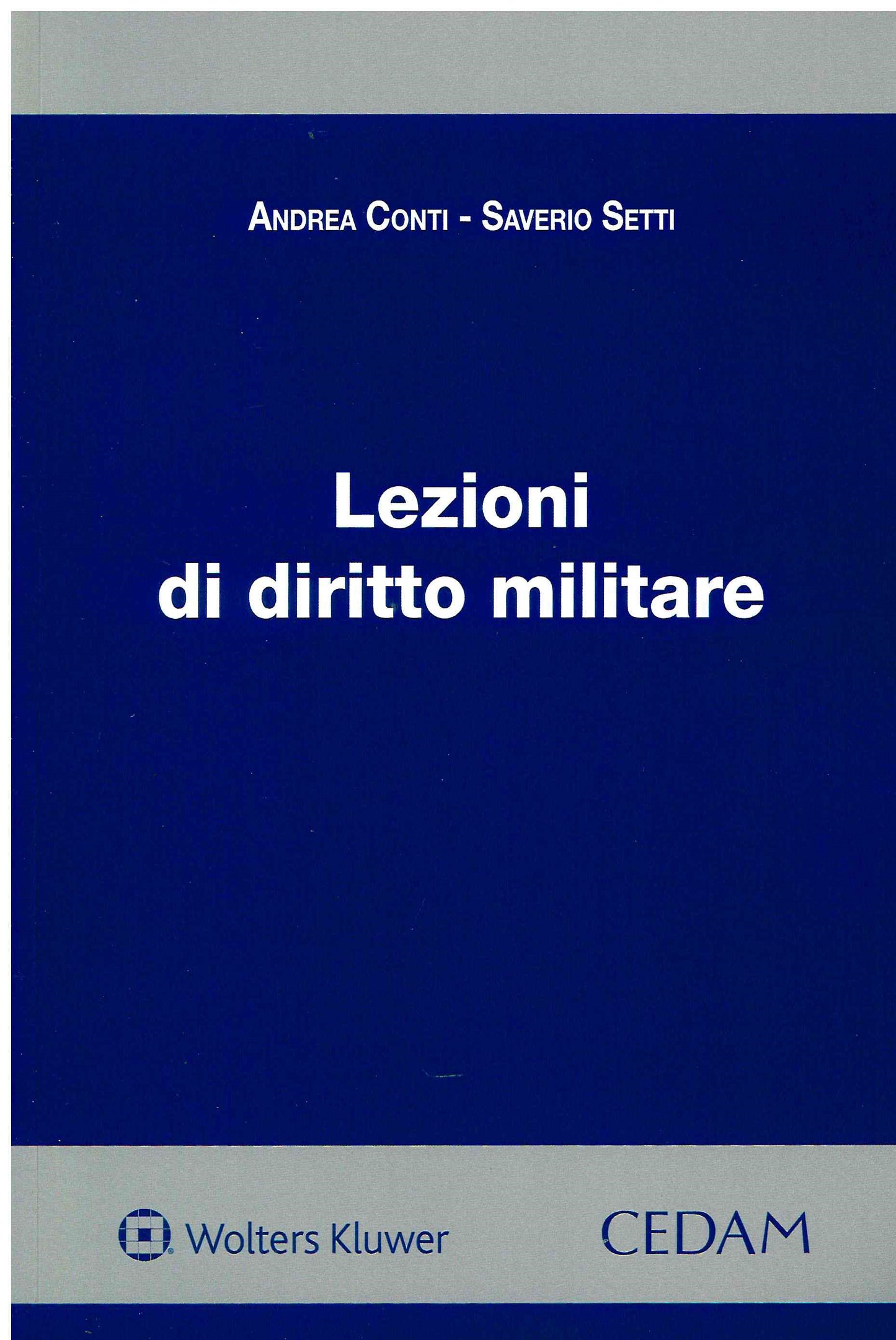 LEZIONI DIRITTO MILITARE - CONTI