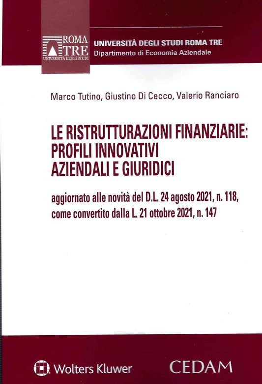 RISTRUTTURAZIONI FINANZIARIE - TUTINO
