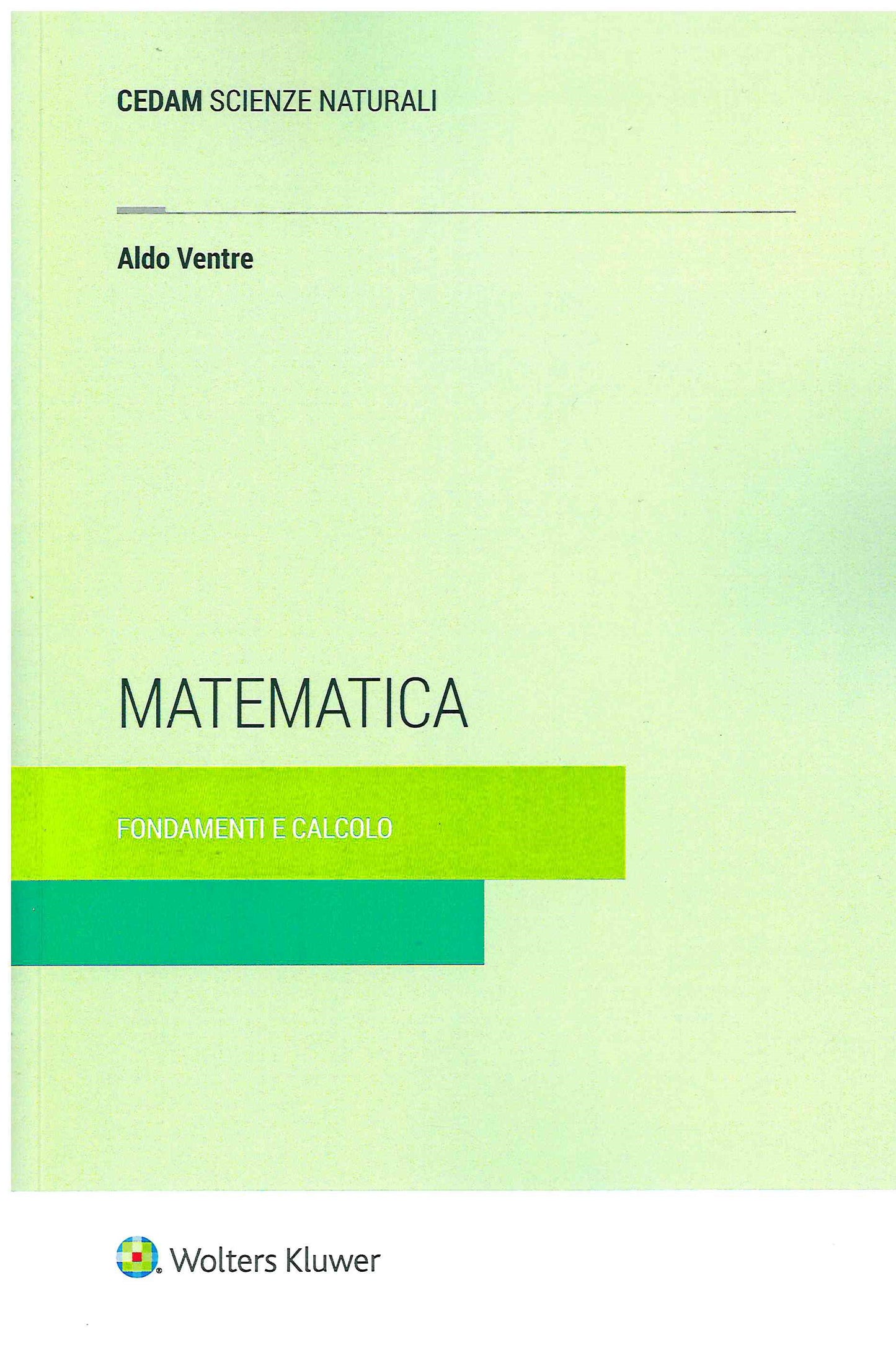 MATEMATICA FONDAMENTI E CALCOLI - VENTRE